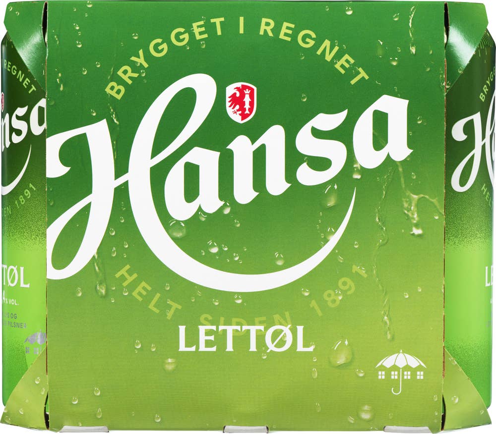Hansa Lettøl 6 x 0,5l