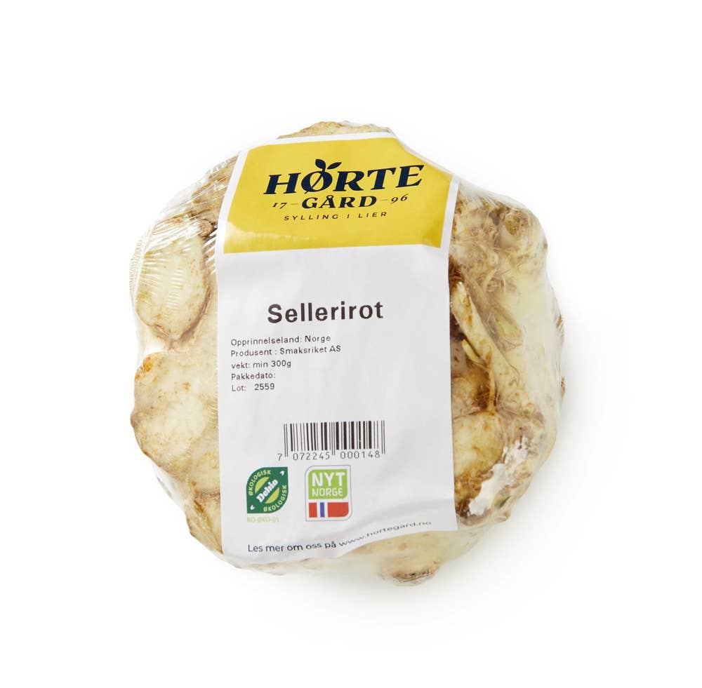 Hørte Gård Sellerirot , økologisk , Norge