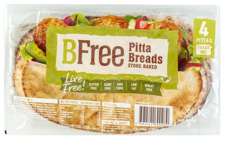 Bfree Pitabrød Glutenfri