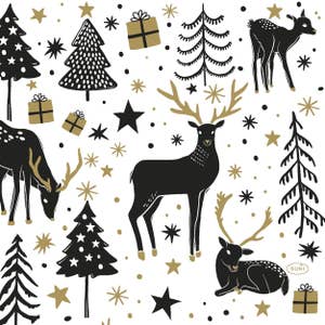 Duni Serviet Magic winter 33 x 33 cm