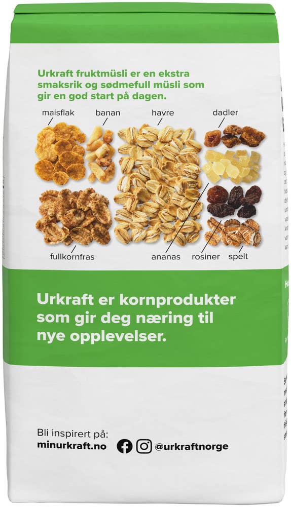 Urkraft Fruktmüsli