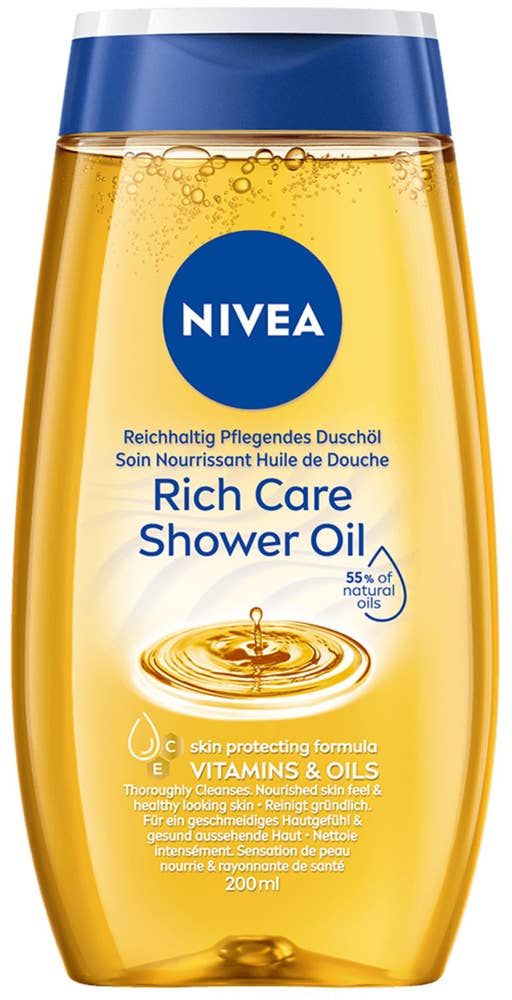 Nivea Rich Care Shower Oil