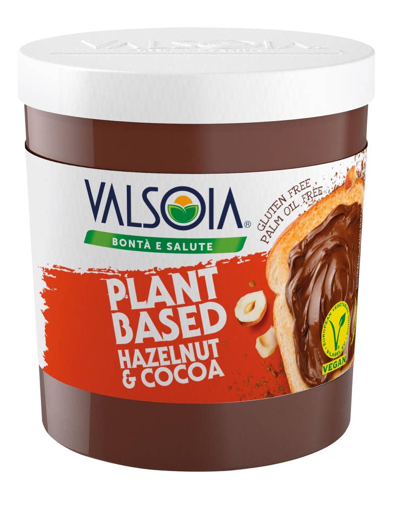 Valsoia Sjokoladepålegg med hasselnøtt Vegansk