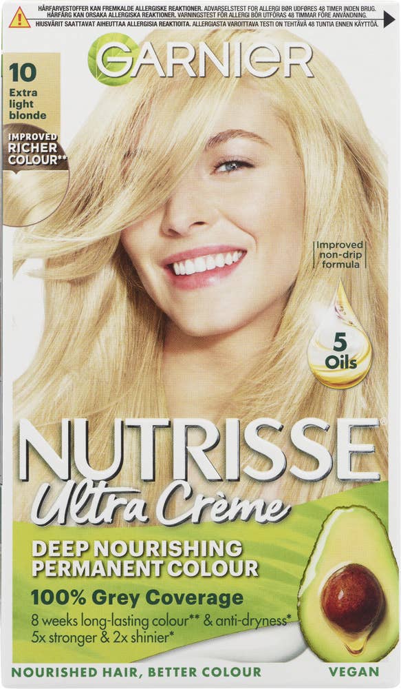 Garnier Nutrisse Extra lys blond 10