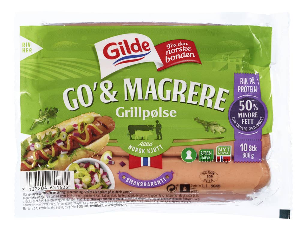 Gilde Go' & Magrere Grillpølse