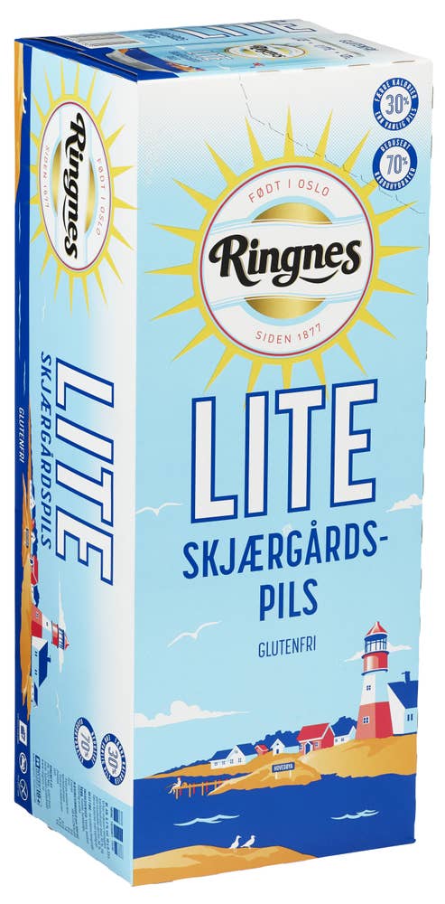 Ringnes Skjærgårdspils LITE 10 x 0,33L