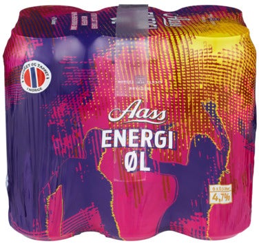 Aass Bryggeri Aass Energiøl 6 x 0,5L