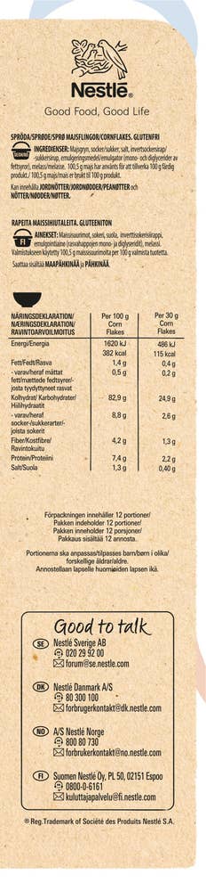 Nestlé Corn Flakes Glutenfri