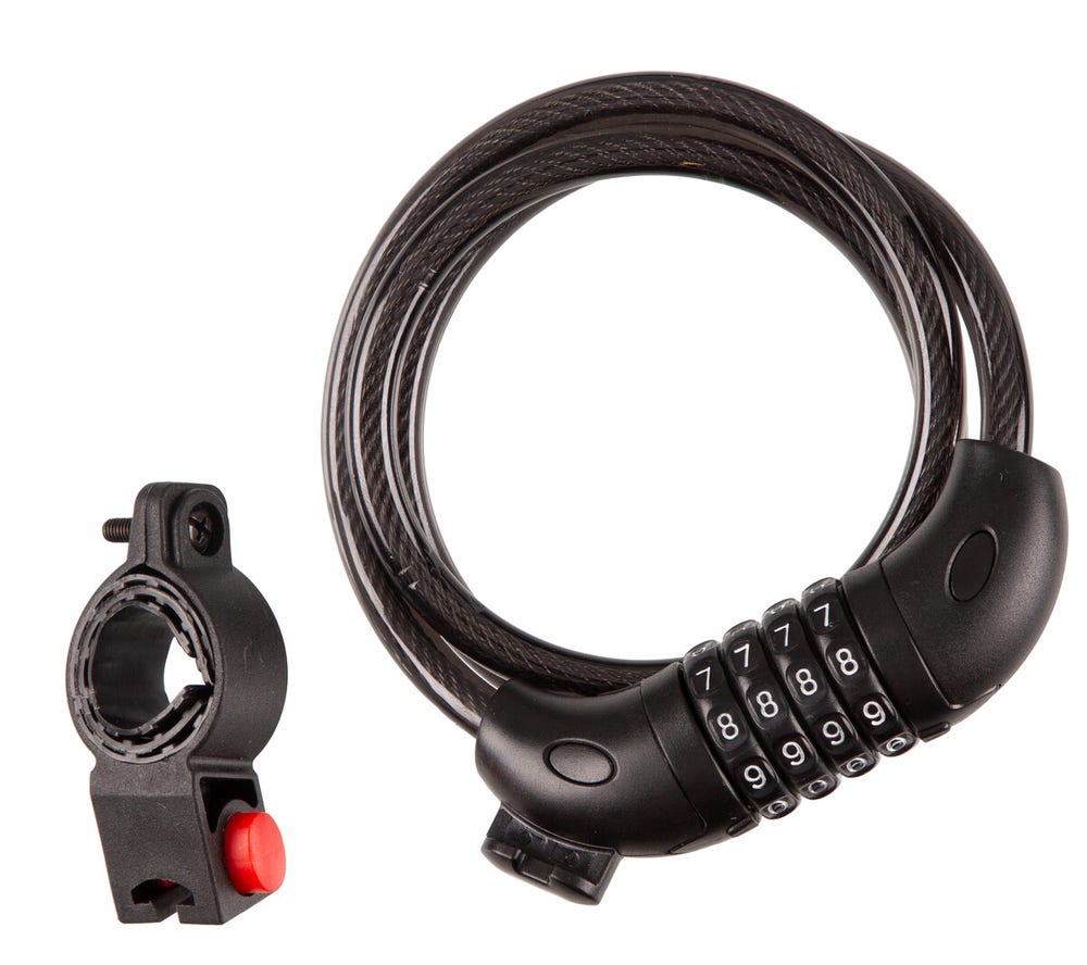 Clas Ohlson Kabellås med kode 10x1000mm