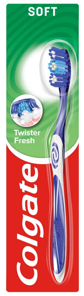 Colgate Tannbørste Twister Fresh Soft