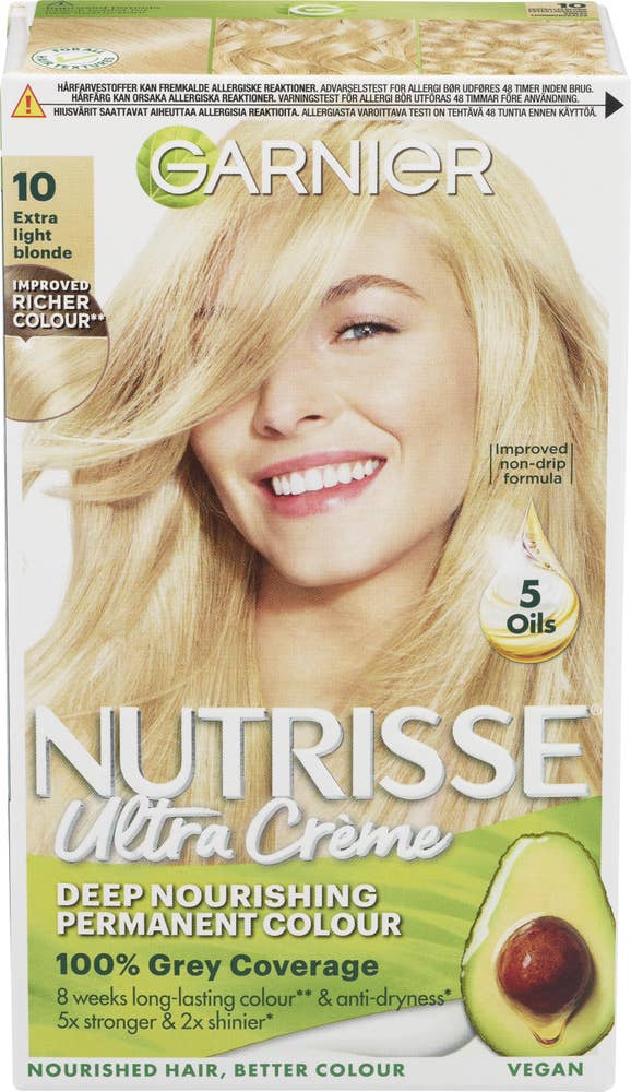 Garnier Nutrisse Extra lys blond 10