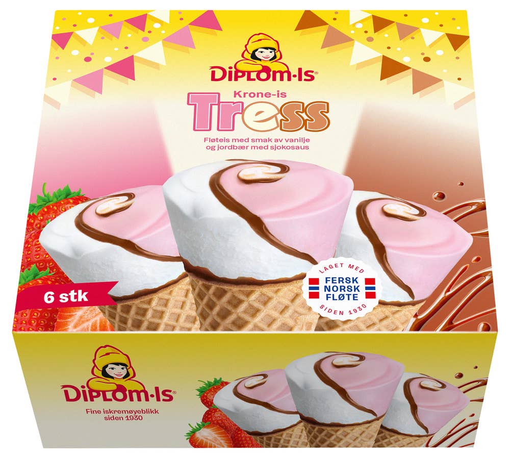 Diplom-is Krone-is tress