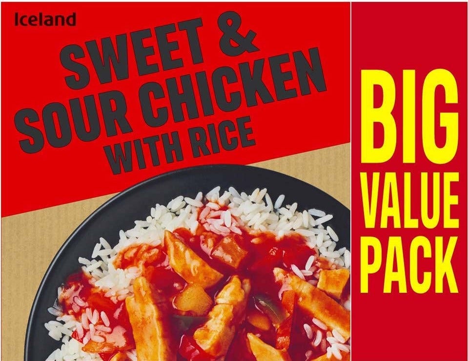 Iceland Sweet & Sour Kylling med Ris