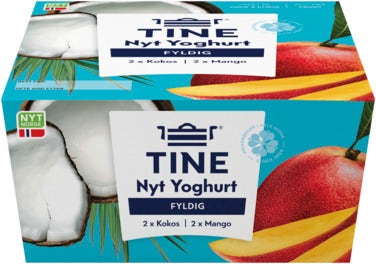 Tine Yoghurt Mango & Kokos 4x125g