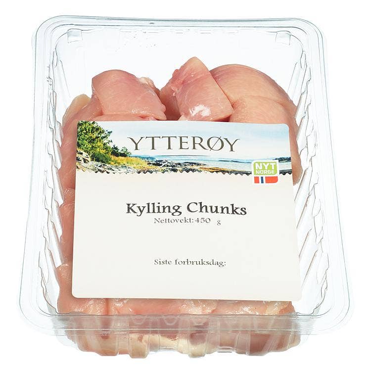 Ytterøy Kylling Kyllingfilet Chunks
