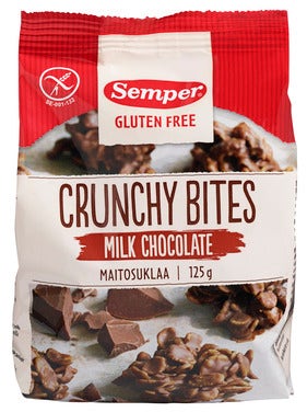 Semper Crunchy Bites Melkesjokolade