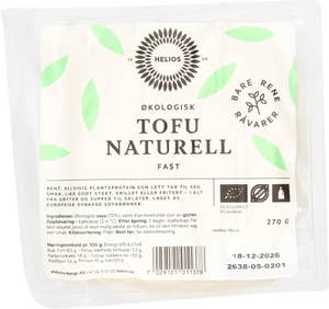 Helios Tofu naturell Økologisk
