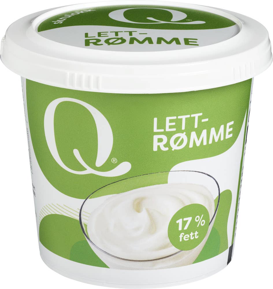 Q Q-lettrømme 18%