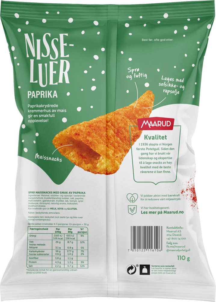 Maarud Nisseluer Paprika