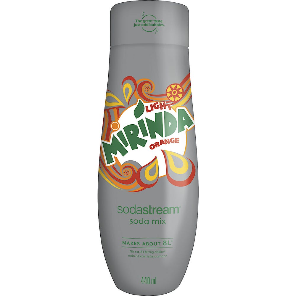 Sodastream Mirinda Appelsin Sukkerfri Konsentrat