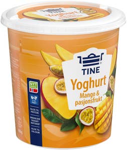 Yoghurt mango og pasjon
