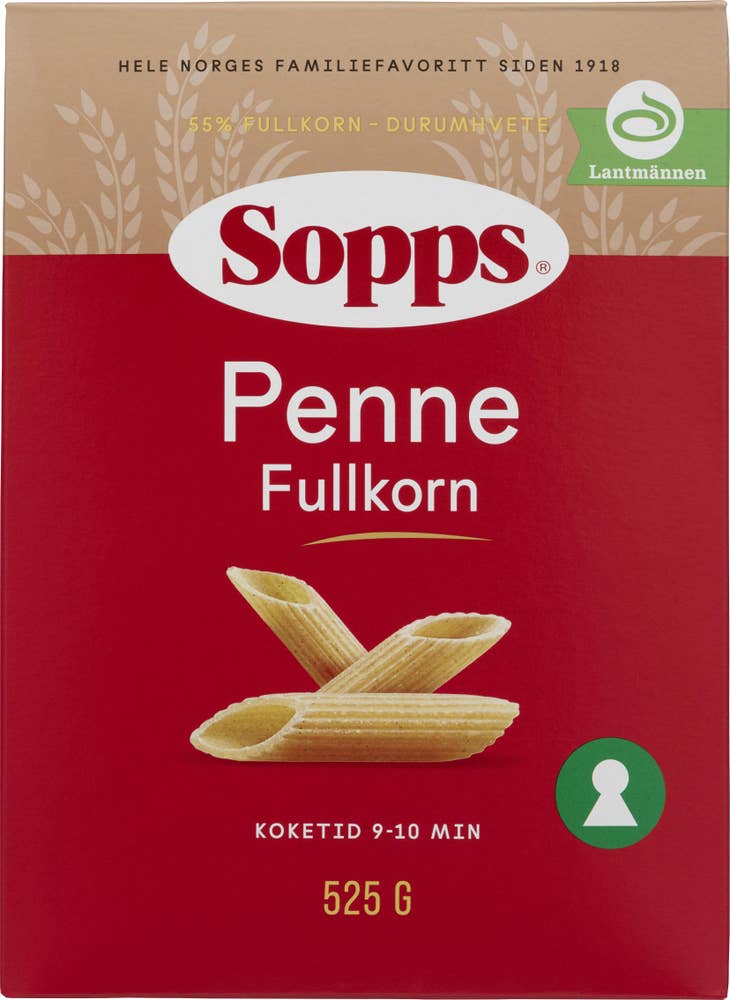 Sopps Penne fullkorn