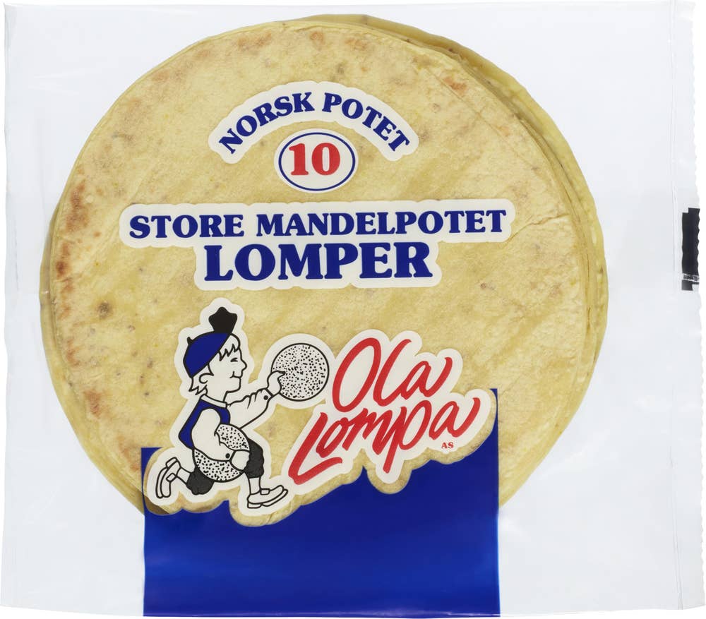 Ola Lompa Store Mandelpotet Lomper