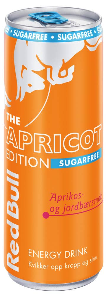 Red Bull Energidrikk Apricot Edition Sukkerfri