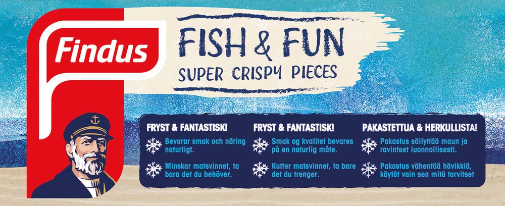 FINDUS Fish & fun fiskefigurer