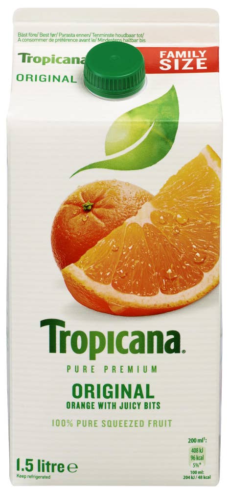 Tropicana Appelsinjuice Med Fruktkjøtt Original