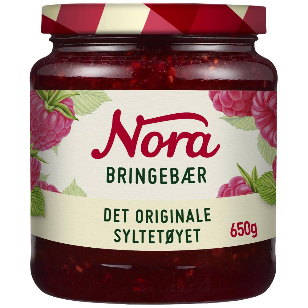 NORA Bringebærsyltetøy Original
