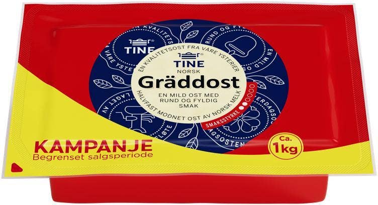 TINE Gräddost Partivare