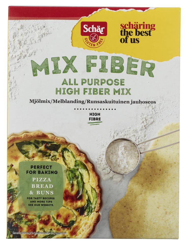 Schär Glutenfri melblanding med fiber