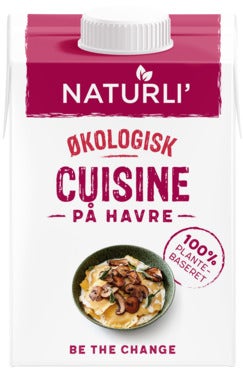Naturli Naturli' Oat Cuisine Havrefløte Økologisk
