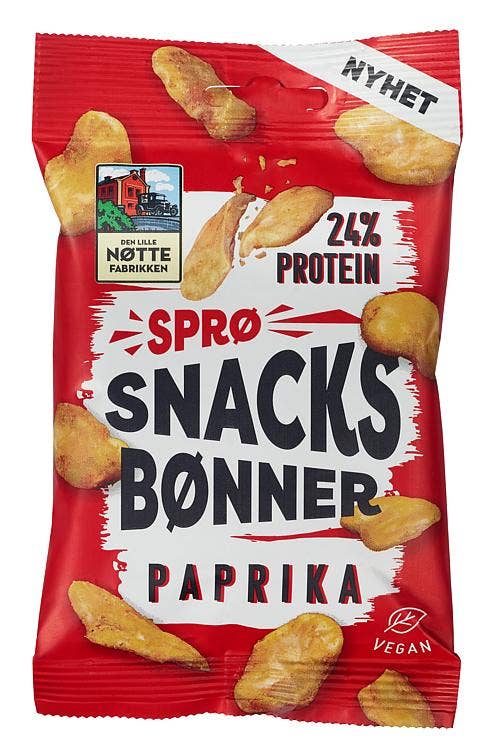 Den Lille Nøttefabrikken Snacksbønner Paprika