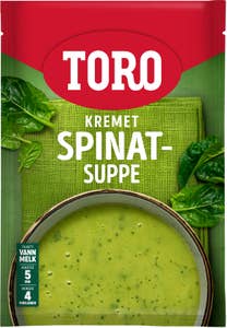 Toro Kremet spinatsuppe