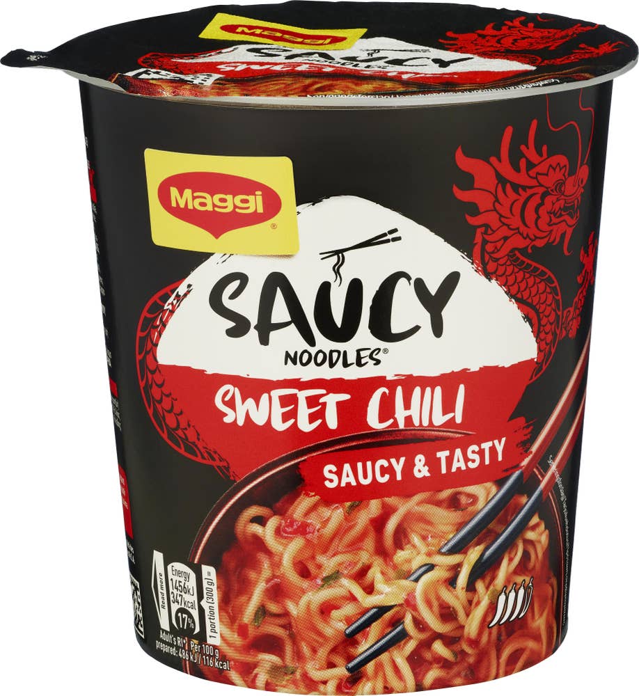 Maggi Saucy Noodles Sweet Chili
