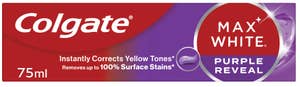 Colgate Max White Purple Reveal tannkrem