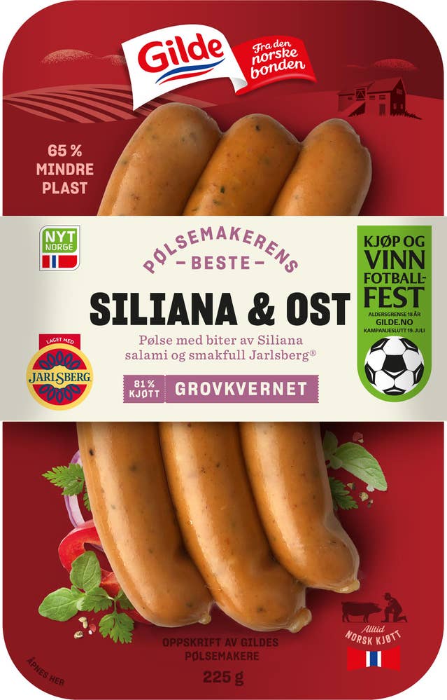 Gilde Siliana og ostepølse Grovkvernet