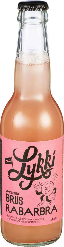 Lykki Rabarbrabrus Økologisk