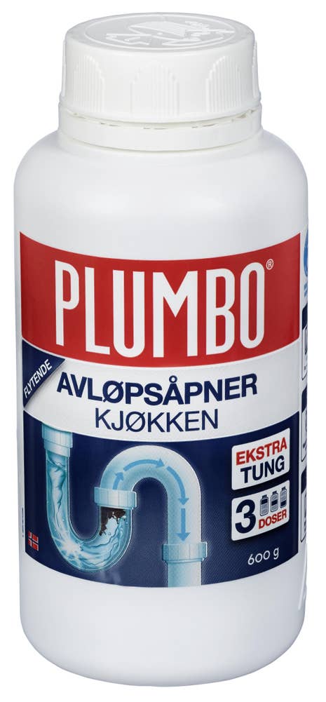 Plumbo Flytende avløpsåpner kjøkken
