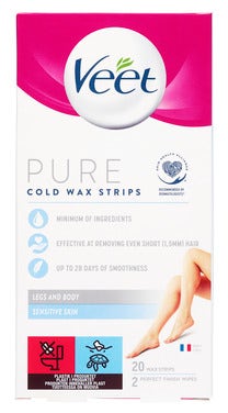 Veet Pure Wax Strips til kroppen