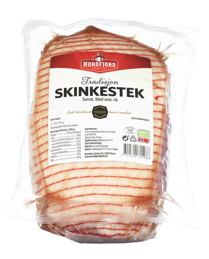 Nordfjord Surret skinkestek med svor Rå