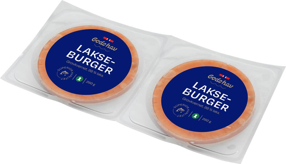 Gode Hav Rå lakseburger