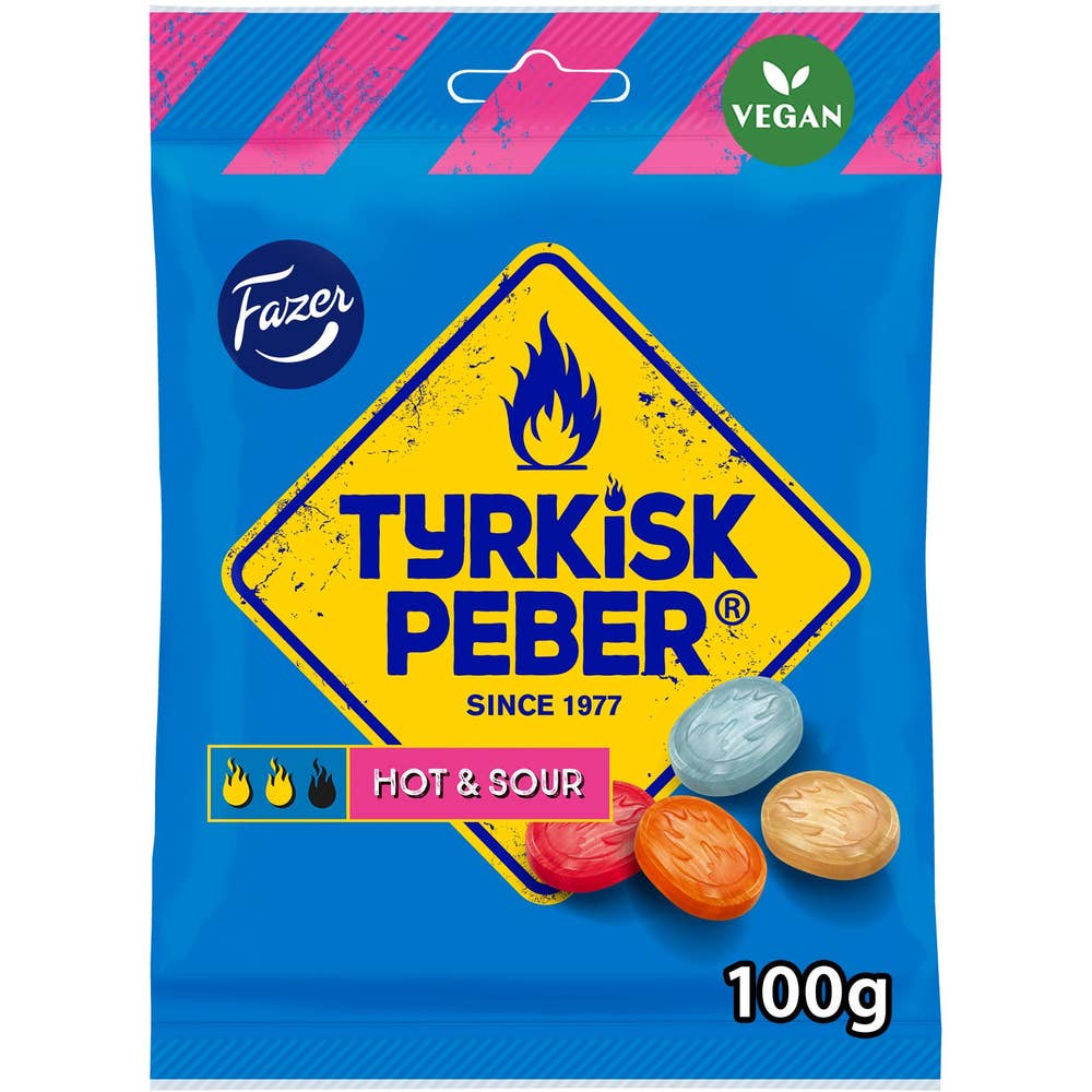 Fazer Tyrkisk Peber Hot & Sour