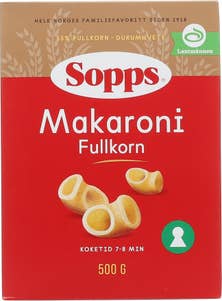 Sopps Makaroni fullkorn