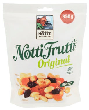 Den Lille Nøttefabrikken Nøtti Frutti Uten Salt