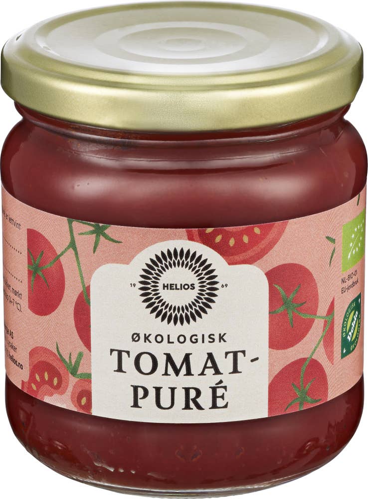 Økologisk tomatpuré Maks 10 per kunde, 200 g
