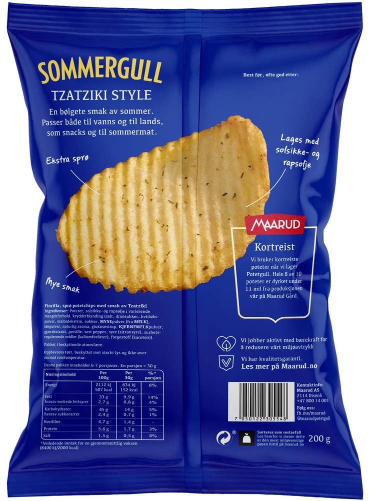 Maarud Sommergull Tzatziki