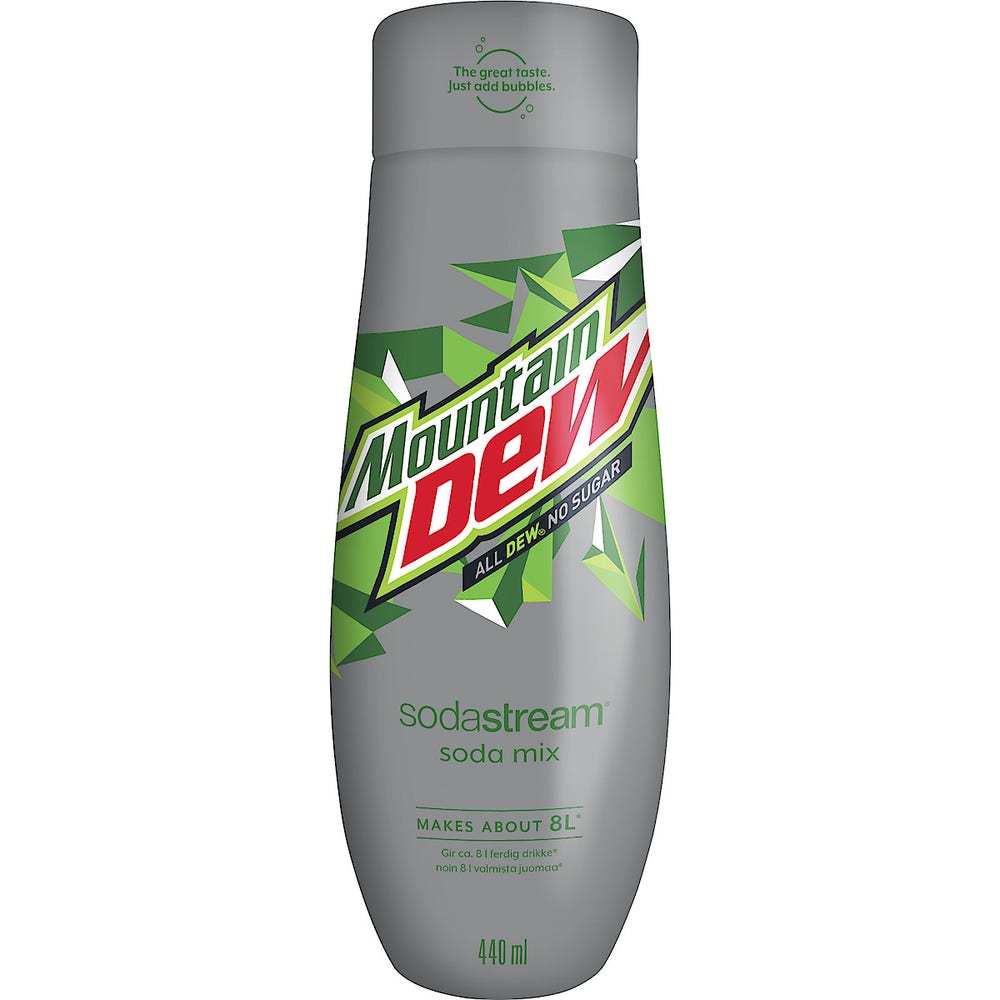 Sodastream Mountain Dew Sukkerfri Konsentrat